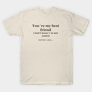 "Best friend" T-Shirt